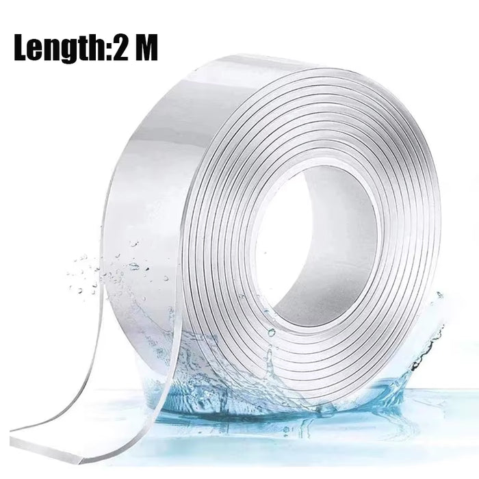 3M 5M Long High-Strength Double-Sided Nano Non-Marking Transparent Acrylic Tape for Home Appliances and Wall Decor