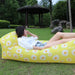 Trend Outdoor Fast Inflatable Air Sofa Bed - High-Quality Inflatable Sleeping Bag/Lazy Bag for Beach Use (240 x 70 cm)
