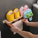 Self-Adhesive Wall-Mounted Slippers and Sneakers Rack for Bedroom and Bathroom Storage
