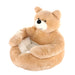 Pampered Paws Ultra Soft Semi-Enclosed Bear Pet Bed - Cozy Detachable Plush Sleeping Mat for Winter Comfort
