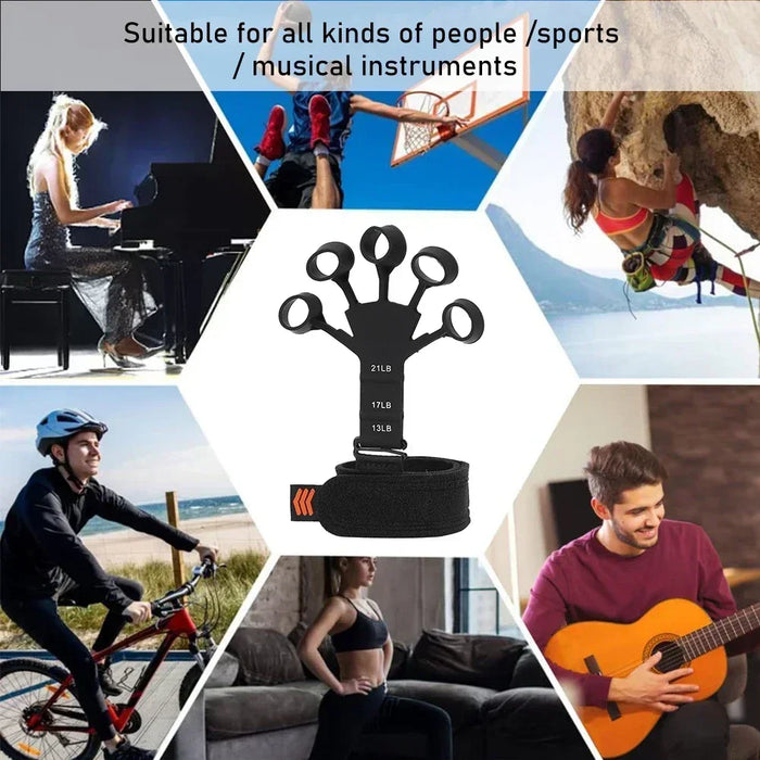 Finger Strengthening Training Device for Enhanced Grip and Flexibility in Musical Performance