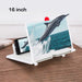 CHE15 12-16 Inch HD Video Amplifier Mobile Phone Screen Magnifier with Adjustable Folding Stand
