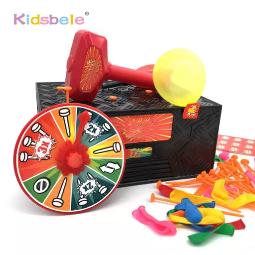 Wack-a-Balloon Blast Box: Interactive Desktop Game for Family Gatherings and Parties