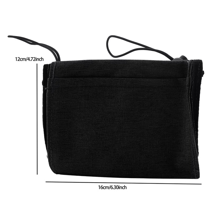Durable Luggage Travel Cup Holder - Hands-Free Drink Storage Bag for All Suitcase Handles