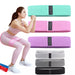 Fitness Resistance Band for Buttocks Expansion - Elastic Cloth Rubber Bands for Home Exercise Equipment