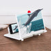 CHE15 12-16 Inch HD Video Amplifier Mobile Phone Screen Magnifier with Adjustable Folding Stand