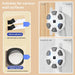 Smart Music Boxing Trainer for Adults and Children - At-Home Fitness Response Training Wall Target