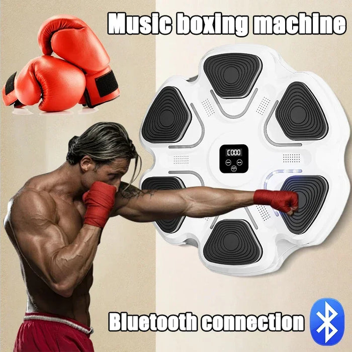 Smart Music Boxing Trainer for Adults and Children - At-Home Fitness Response Training Wall Target