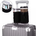 Durable Luggage Travel Cup Holder - Hands-Free Drink Storage Bag for All Suitcase Handles