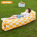 Trend Outdoor Fast Inflatable Air Sofa Bed - High-Quality Inflatable Sleeping Bag/Lazy Bag for Beach Use (240 x 70 cm)
