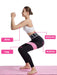 Fitness Resistance Band for Buttocks Expansion - Elastic Cloth Rubber Bands for Home Exercise Equipment