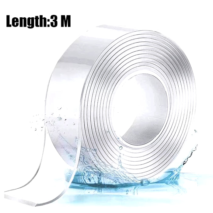 3M 5M Long High-Strength Double-Sided Nano Non-Marking Transparent Acrylic Tape for Home Appliances and Wall Decor