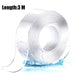 3M 5M Long High-Strength Double-Sided Nano Non-Marking Transparent Acrylic Tape for Home Appliances and Wall Decor