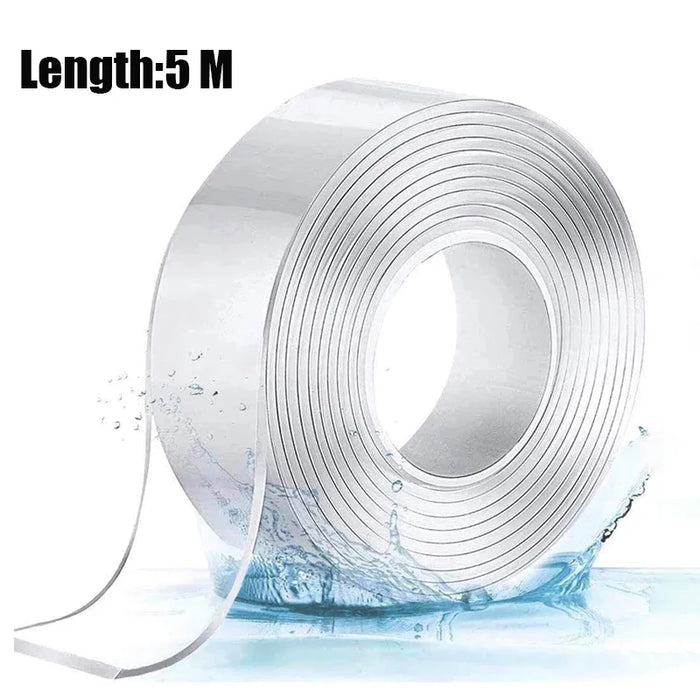 3M 5M Long High-Strength Double-Sided Nano Non-Marking Transparent Acrylic Tape for Home Appliances and Wall Decor