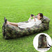Trend Outdoor Fast Inflatable Air Sofa Bed - High-Quality Inflatable Sleeping Bag/Lazy Bag for Beach Use (240 x 70 cm)