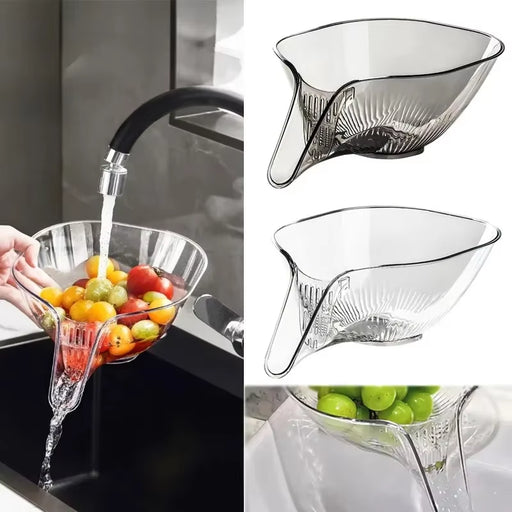 Multifunctional Kitchen Washing Drain Baskets for Vegetables and Fruits - Cleaning Bowl and Accessories