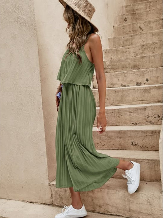 Damen Sommer Jumpsuit – Rückenfrei, Locker & Leicht | Strand- & Streetwear-Look