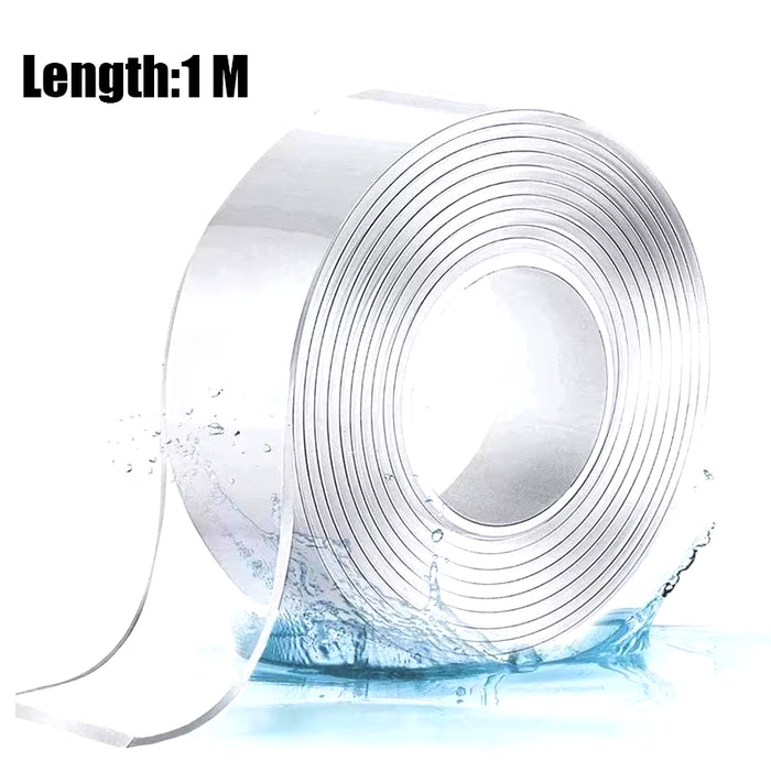 3M 5M Long High-Strength Double-Sided Nano Non-Marking Transparent Acrylic Tape for Home Appliances and Wall Decor